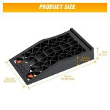 Nilight Car Ramps, Portable Low Profile Vehicles Service Ramp for Home Garage Maintenance, 10,000lb GVW Capacity, 2 Pack