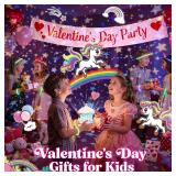 Onefire Night Light for Kids Gifts, 15 Sound Machine Baby Night Light, 15 Films Star Projector for Kids Room Decor, Brightness Unicorn Light Projector for Toddler Girl Toys, Valentines Gifts for Kids