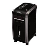 Fellowes Powershred 99Ci 18-Sheet 100% Jam-Proof Heavy Duty Crosscut Paper Shredder Machine for Office and Home, Black/Gray 3229904