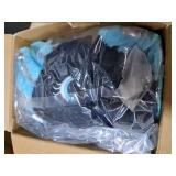 gnomantic 5 Pieces Axolotl Stuffed Animals with Babies Inside Belly - 1 Mommy Stuffed Axolotl with 4 Babies - Black Axolotls Plush Toy for Kid Age 3-8, Gift Ideal for Christmas, Valentine