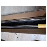 Rubber Broom for Pet Hair Removal, Carpet rake with Squeegee for Cleaning Pet Hair, 52 inch Long Handle Rubber Broom,Dual-Sided for Small Fluff Carpet, Hardwood Floor, Tile,Orange