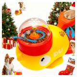 Small Dog Interactive Treat Dispenser Toy, Food Puzzle Slow Feeder