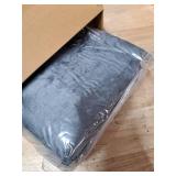 Dark Grey Heated Seat Cover Cushion with Heat Warmer, Large Size Soft Comfortable Winter Seat Cover Cushion Heating Pad for Office Home Chair Warm Cold Weather Gift for Winter, 3 Models Setting