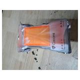 Cocomii - Rectangle Case Compatible with iPhone SE 2022/2020/8/7/6 - Clear Transparent, Show Beauty, Women Girls Men, Protective Phone Case for iPhone SE 2022/2020/8/7/6 4.7 inch, Hot Orange