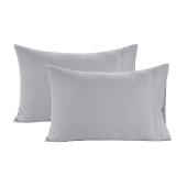Lane Linen 100% Organic Cotton King Size Pillow Cases Set of 2 (20