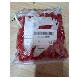 Sumind 250 Pieces Mini Pompoms Small Fluffy Pom Poms for Decor Arts Crafts DIY, Red (15 mm)