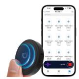 132G (9800 Hour) Voice Activated Recorder - Elasound Voice Recorder with AI-Intelligent Triple Noise Reduction, Portable Audio Recorder for Work, Lectures, Meetings, 100H Continuous Recording Device