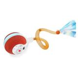 Jkanti Interactive Cat Toys for Indoor Cats,The 3rd Generation Agile Moving Cat Ball with Elastic Mesh Tail,Automatic Kitten Toys for Bored Indoor Cats,Motion Activated (Orange)