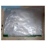 ZEMAHOME Narrow Size Clear Plastic Shower Curtain Liner, 48x72 Inch Thin Lightweight Transparent Plastic Bathroom Shower Showroom Inner Curtain with Rustproof Metal Grommet Holes and Weighted Magnets