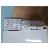 Realspring 24 Pack Happy Birthday Color Your Own Jigsaw Puzzles for Kids 3-5, 4-6, 6-8, Coloring Crafts DIY Paper Puzzles Party Favors Gifts for Toddler Children Learning Education Toys