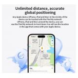 GPS Tracker for Vehicles â No SIM Required, Hidden Magnetic Car Tracker Device, Real-Time GPS Tracking for Kids, Car, Pets, No Monthly Fee, Works with Apple Find My, Vehicle Locator