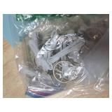 BlastHomeÂ® Luxury Curtain Rings â Premium Metal with Quiet, Smooth, Removable Nylon Inserts â Pinhooks and Clips Included â 1 1/2\" Inside Diameter â 18 Rings for Two Standard C