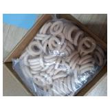 uxcell 100 PCS 30mm /1.2in inch Natural Wood Craft Ring, Small Wooden Rings Circle, Unfinished Solid Wood Pendant Connectors for DIY Craft, Macrame, Ring Pendant and Jewelry Making
