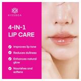 KissBea Lip Lightening for Dark Lips: for Smokers, Dry or Uneven-Toned Lips â Restores Natural Look & Moisture with VC, Lemon Peel & Licorice â Refreshing Mint Scent â 15 mL