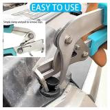 Car Clip Pliers/Disassembly Tools, Automotive Clip Removal Pliers, Panel Clip Removal Plier for Car Fasteners, Clips, Rivets & Buckles