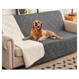 Ameritex Waterproof Dog Bed Cover Pet Blanket with Anti-Slip Back for Furniture Bed Couch Sofa