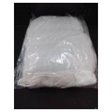 Deconovo 100% Blackout Linen-Blend Curtains 52\" x 84\" (2 Panels, White) â Thermal Insulated, Noise Reducing â 3-Way Hanging (Rod Pocket/Back Tab/Hooks) for Bedroom & Living Room