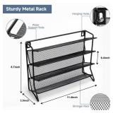 DIDITIME Spice Rack Organizer with 24 Glass Jars and 60 Spice Labels, Seasoning Organizer for Kitchen, Countertop, Cabinet, Pantry, Cupboardï¼Spice Organization for Cabinetï¼ Space-Saving & Ti