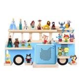 for Tonies Magnetic Floating Shelf, for Toniebox Figures Storage Display Shelf, Car-Shaped Wooden Kids Room Decor Easy Install Wall-Mounted Nursery Organizer