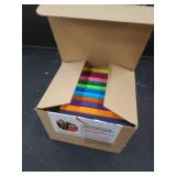 TahoeBay Blank Beer Can Cooler Sleeves (12-Pack) Bulk Sublimation Blanks for Vinyl Plain Soft Foam Can Sleeves Coolers for Soda Cans & Bottles Black, White, Assorted Solid Color (Multicolor)