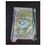 Jansun 60PCS Christmas Mini Light Bulb Balls Ornaments, Miniature Xmas Tree Hanging Decorations Small Vintage Glitter Lightbulb Balls for Holiday Party Outdoor Indoor DIY Craft Decor Supplies