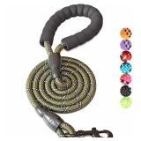 BAAPET 2/4/5/6 FT Dog Leash with Comfortable Padded Handle and Highly Reflective Threads for Small Medium and Large Dogs (5FT-1/2