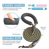 BAAPET 2/4/5/6 FT Dog Leash with Comfortable Padded Handle and Highly Reflective Threads for Small Medium and Large Dogs (5FT-1/2