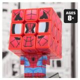 Rubikâs Cube, Spider-Man Cuber, Marvel Collectible Fidget Toy & Desk Decor, Problem-Solving Brain Teaser, Classic Color-Matching Puzzle, Sensory Puzzle for Fans of Marvel Rivals Ages 8 & Up