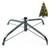 MNKXL 16 Inch Metal Christmas Tree Stand for 4 to 10ft Christmas Trees, Heavy Duty Folding Christmas Tree Stand, Universal Artificial Christmas Tree Stand Replacement