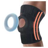 SUJAYU Knee Brace for Arthritis Pain and Support, Knee Brace for Meniscus Tear, Knee Braces for Knee Pain Women & Men, Knee Compression Sleeve for Knee Pain (Black)