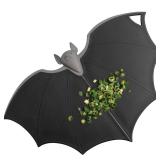 OTOTO Cutting Board - Wooden & Plastic Cutting Boards for Kitchen, Fun & Spooky Kitchen Gadgets, Housewarming & Goth Gifts, Dishwasher Safe (Bat, Plastic)