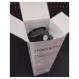 Navigate 32 oz Insulated Stainless Steel Sports Water Bottle with Spout & Handle Lids,Wide Mouth Water Jug with Double Walled Leak Proof Keep Cold for 24 Hrs Hot for 12 Hrs, Blue Gradient