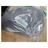 Dog Raincoat with Reflective Strips | Ultra-Light Breathable Waterproof Jacket with Adjustable Hood - Suitable for Small, Medium & Large Dogs (Grey, XXL)