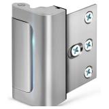 TrueOak Door Reinforcement Lock - Home Security Child Proof Door Lock withstands 800 lbs, for Inward Swinging Doors, Door Locks for Kids Safety, Prevents Unauthorized Entry, Home Defense, 1-Pack