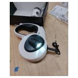 HCY&WLD Upgrade 4-in-1 Retractable Dog Leash with LED Light & Dispenser & Poop Bags, 16 ft Heavy Duty Dog Leash with Anti-Slip Handle for Dogs up to 44 lbs, 360Â° Tangle-Free, One Button Brake & Loc