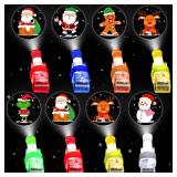 NAWITDA 36 PCS Light Up Finger Lights Christmas Party Favors Christmas Stocking Goodie Bag Stuffers Xmas Glow in The Dark Toys Bulk for School Classroom Prizes Holiday Treats Gifts Party Supplies