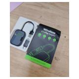 Wireless CarPlay Adapter for Apple iPhone, Converts Factory Wired CarPlay to Wireless CarPlay 2024 Upgrade Plug & Play Auto Connect for Cars from 2015 & iPhone iOS 10+ Black Not for Tesla & Andorid