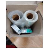 Duck Brand Window Insulation Kit - Winter Seal Kit Fits up to 10 Windows - Rolled Shrink Film Cuts to Size for Easy Indoor Installation - Tape Included - 62 In. by 420 In.- Clear