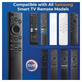 Universal for Samsung-TV-Remote-Control Replacement,Compatible with All Samsung Smart Frame Curved QLED TVs