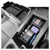 EDBETOS 2025 Equinox Center Console Organizer Compatible with Chevy Equinox 2025 LT/RS/ACTIV Armrest Storage Box Interior Pallet Insert Tray Secondary Accessories, Middle Console Tray, Not for EV