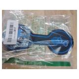 LSAUTO Car Cup Holder Coaster Compatible with Ford Bronco Offroad 2021-2025, Silicone Car Decorative Water Coaser, Bronco Car Accessories (Blue)