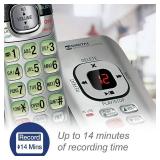 VTech CS6529-2 DECT 6.0 Phone Answering System with Caller ID/Call Waiting, 2 Cordless Handsets, Silver/Black
