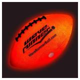 Wave Runner LED Light-Up Football - Glow in The Dark Football Games- Size 10.35 in. with Pump and Batteries Included | Perfect Game Gifts for Teen Boys Ages 7-15 Fans & Players