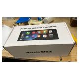 Portable Wireless Carplay Screen for Car: 10.26\" HD Car Tablet Compatible with Apple Carplay Android Auto Stereo Touchscreen with 4K Dash Cam/Backup Camera/GPS Navigation/Mirror Link