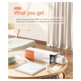 Filament Storage Bags with Auto Pump, Upgraded 30 Extra Large Filament Bags (14.9 * 13 inch) Plus 30 Desiccants and 5 Clips, Extra Large Filaments Vacuum Bag Designed for Bambulab Reusable Spool