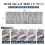 Washable Runners for Hallway 2x6 Runner Rug,Ultra-Thin Kitchen Runner Rugs,Non-Slip Backing Entryway Rug Runner,Abstract Carpet for Hallways,Bedroom,Dining,Laundry Room