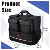 Computer Desktop Mid Tower Large Carrying Case, PC Travel Case for Computer