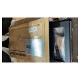 WESTREE Dual Monitor Stand Riser, Wood and Steel Monitor Stand Riser, Computer Monitor Stand for 2 Monitors, Multi-Purpose Desktop Storage Stand for Computer,Laptop,Printer,TV