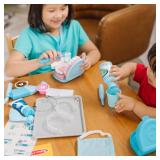 Melissa & Doug Super Smile Dentist Play Set, 25-Piece Dentist Kit with Oversized Teeth, Large Tools & Accessories, Kids Toys for Girls & Boys 3+