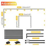 Fomcet Over The Table Rod Stand with Clamps 13\"-42
